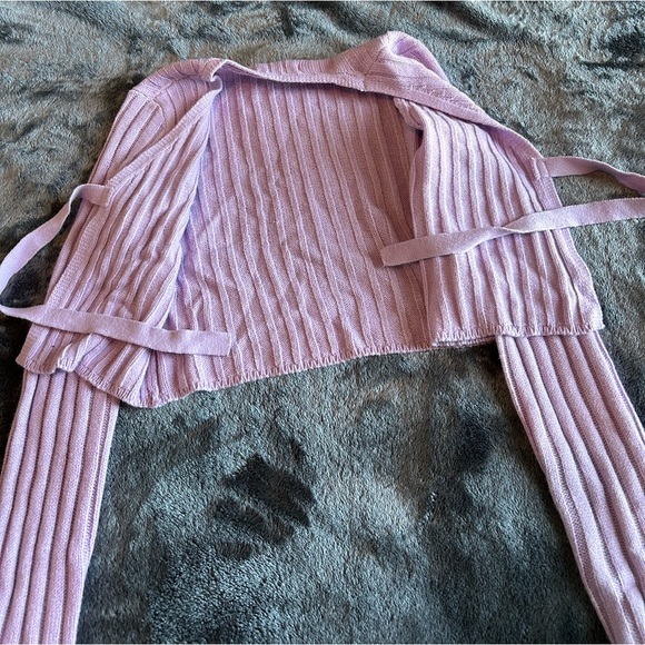 Sexy Y2K Purple Cardigan - Picture 6 of 7